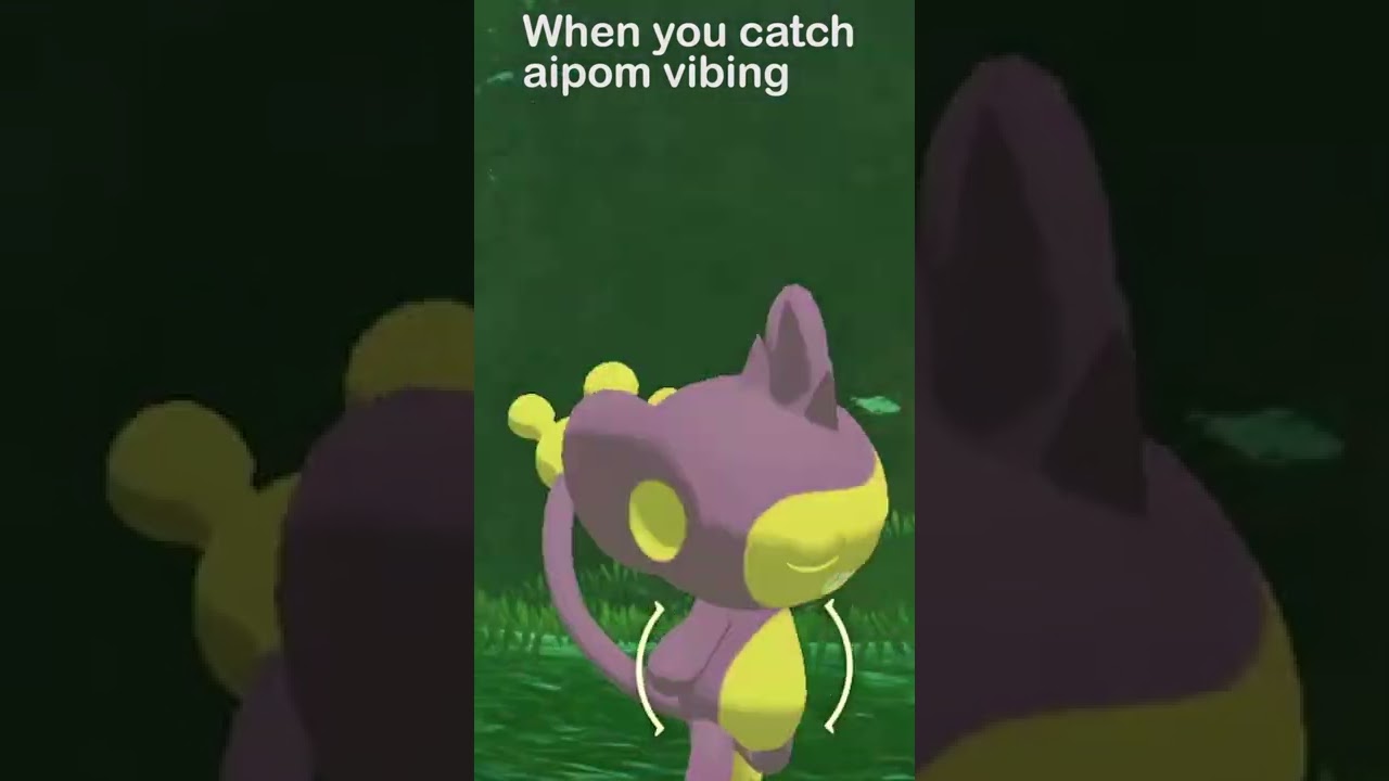 When you catch Aipom vibing 