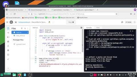 01 - How to host your discord bot (Python) for free 24/7! Code in Description.