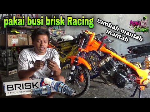 Busi Racing Brisk Khusus Motor Harian. 