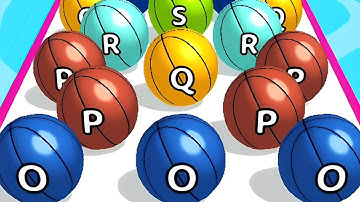 AZ Run ABC Ball Runner All Levels Gameplay Walkthrough (Android Ios) Level 290