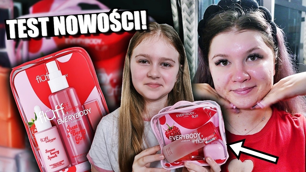 TESTUJEMY NOWE KOSMETYKI OD FLUFF x EVERYBODY LONDON 💜 CZY OLIWKA MOŻE ICH UŻYWAĆ?