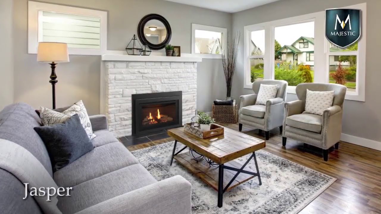 Majestic Jasper Gas Fireplace Insert YouTube