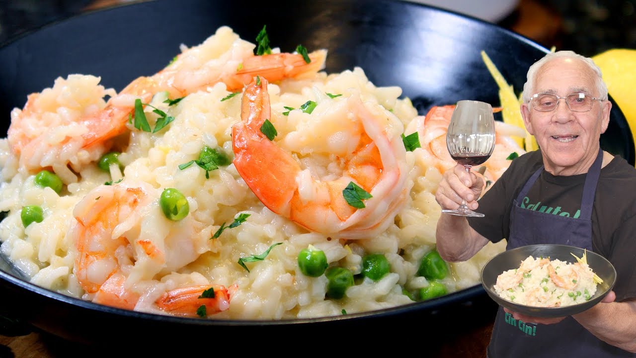 Shrimp Risotto Recipe | OrsaraRecipes