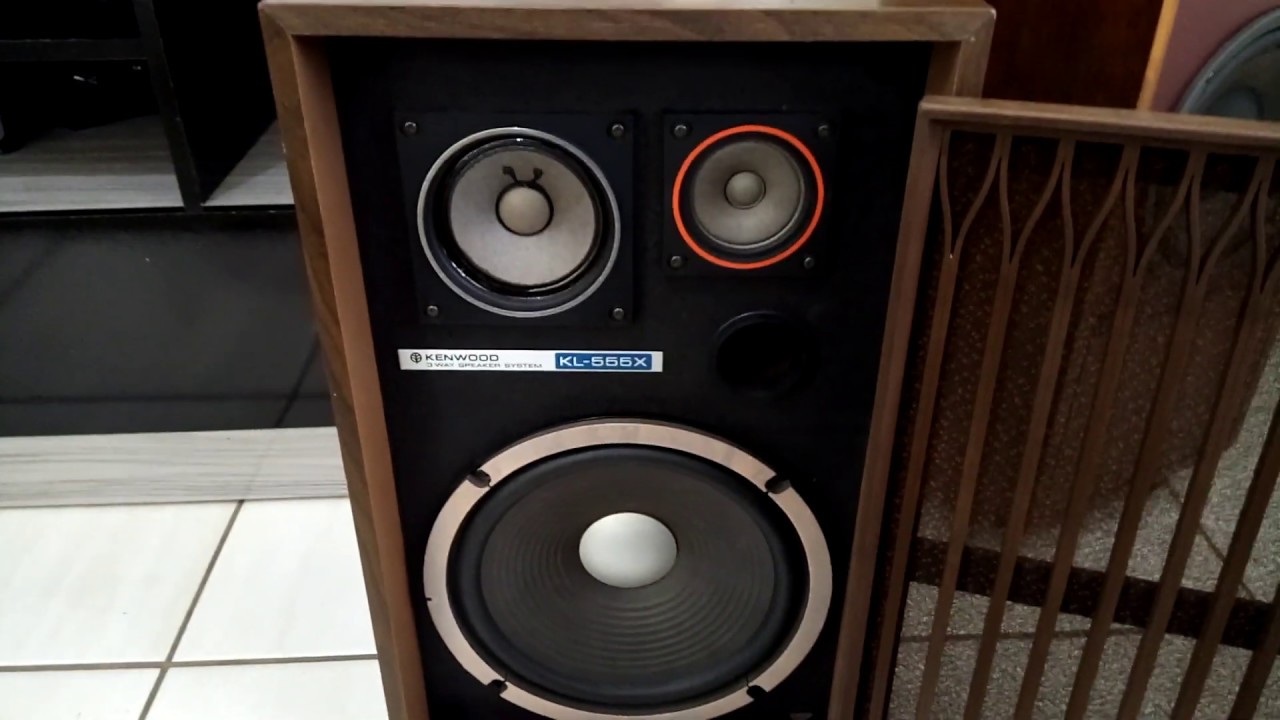 Caixas Acústicas Kenwood KL-555X - YouTube