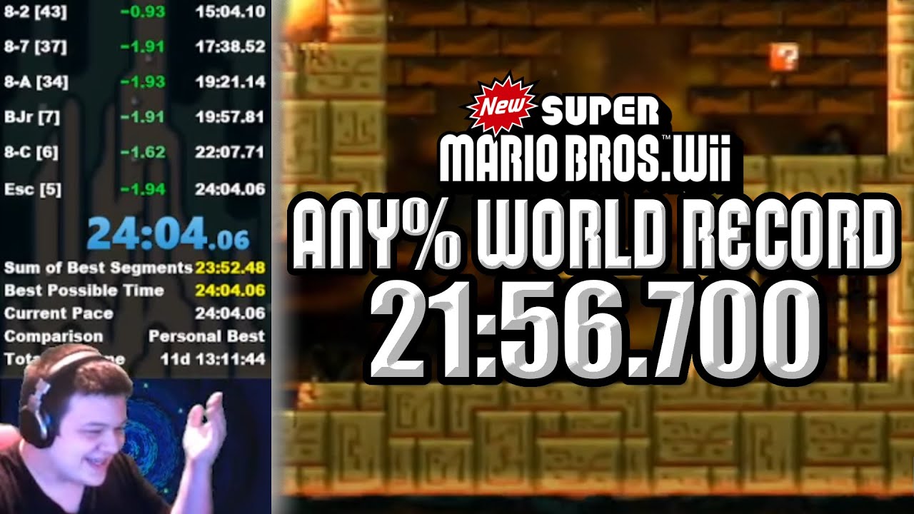 Mini Super Mario Bros. Wii - Speedrun