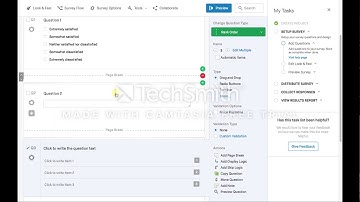 Qualtrics 101: Question Creation