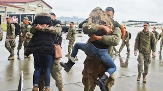 Soldiers Coming Home After a 9 Month Deployment to the Middle East