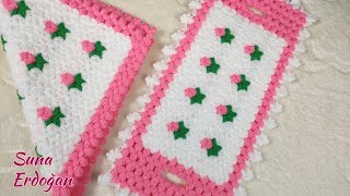 Çeyi̇zlere Layik Yeni̇ Tasarimim Gül Desenli Çiçek Desenli Uzun Lif Modeli Adım Adım Yapılışı