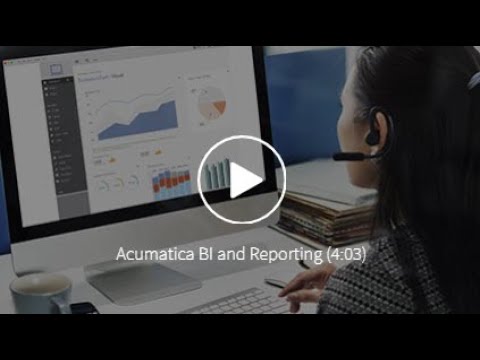 Acumatica Product Tour - BI and Reporting