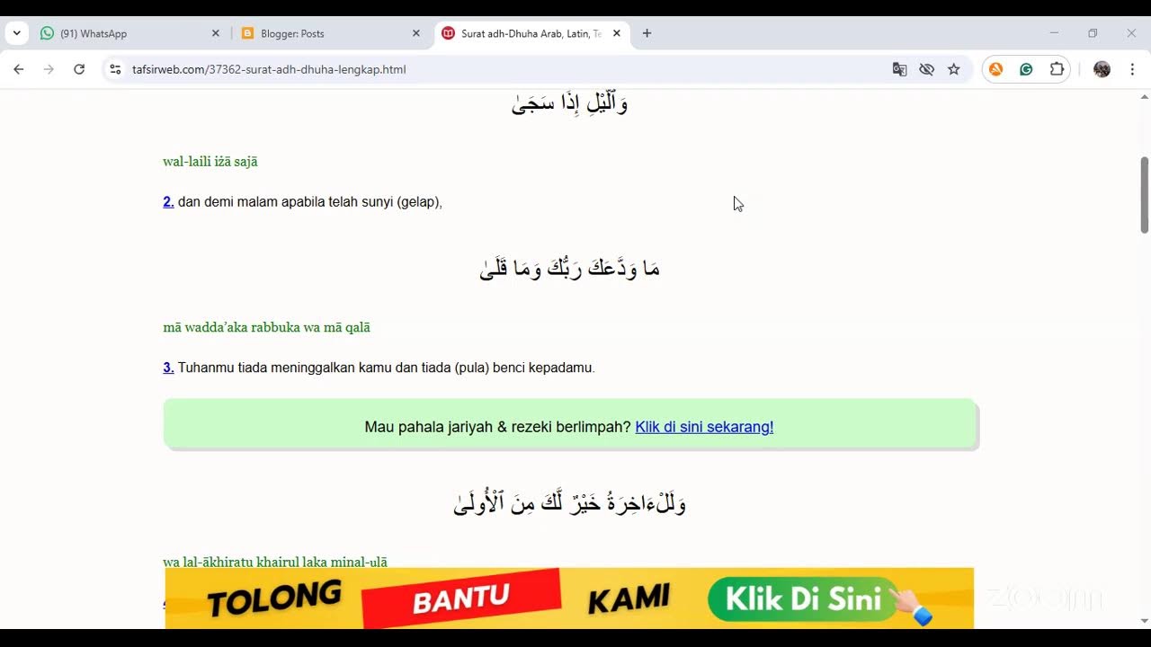 Bincang Qur'an #11 Enlighten Me, Ya Allah