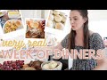 A week of real family dinners  what we eat in a week  easy family dinner recipes