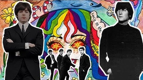 Paul McCartney talks about CO-WRITING Lucy in the sky with diamonds | songwriting | The Beatles