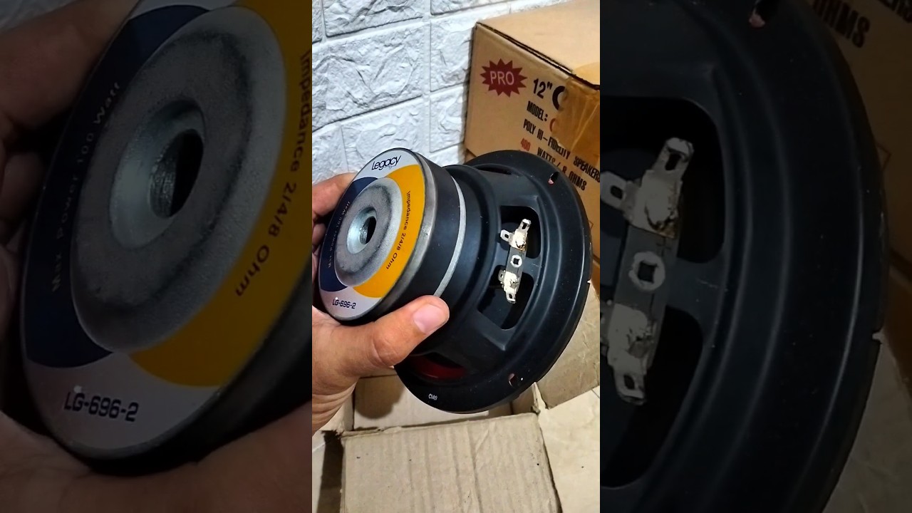 Speaker Legacy Subwoofer 6 inch