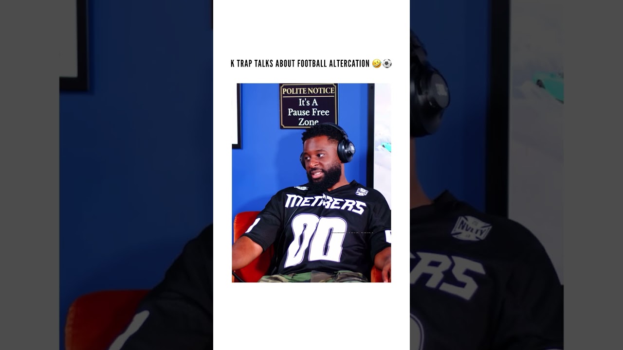 K Trap talks about football altercation 🤣⚽️ 