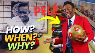 Pelé The Rise of a Brazilian Legend | The King of Football Rising With Soccer #pele #football