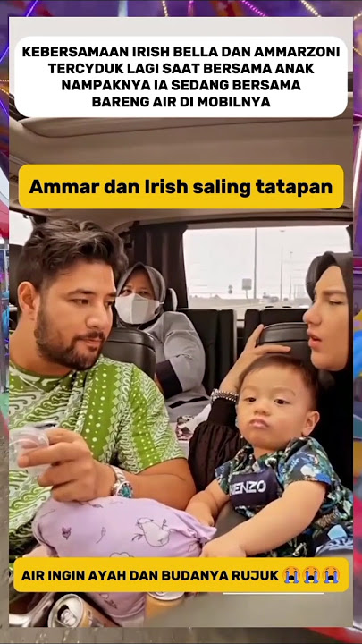 IRISH BELLA AND AMMARZONI IN ONE CAR WITH THEIR CHILD #ammarzoni #irishbella #shorts #short