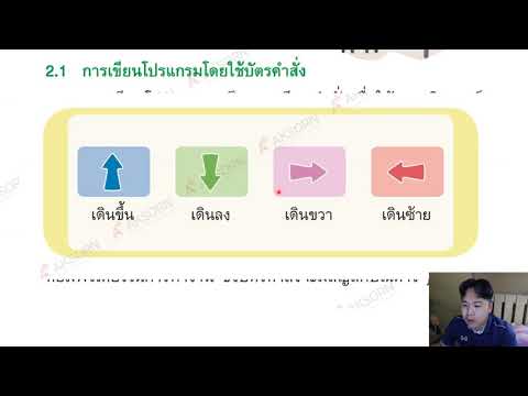 วิทยาการคำนวณ ป.1 การเขียนโปรแกรมโดยใช้บัตรคำสั่ง