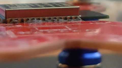 Hot Air Reflowing ESP32 to PCB