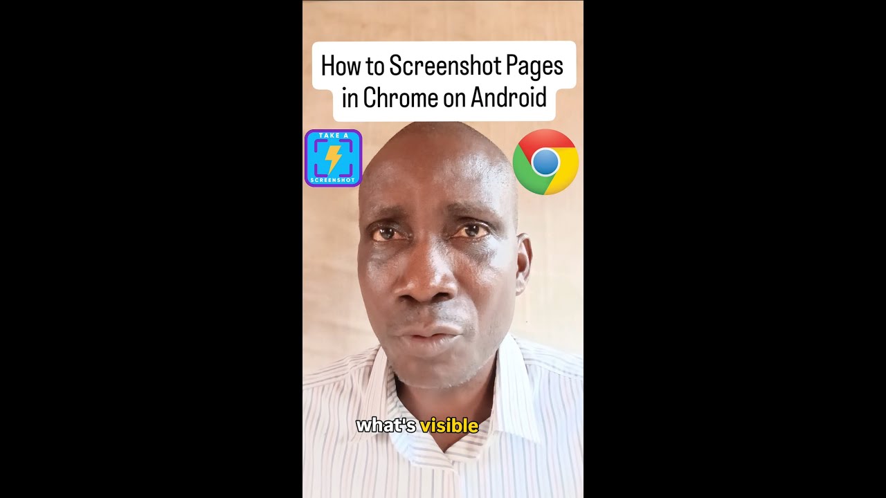 How to Screenshot Pages in Chrome on Android