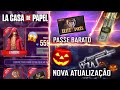 PASSE BARATO DIA 16? NOVO PET, NOVA ARMA, ATUALIZAÇÃO DE HALLOWEEN, LOJA MISTERIOSA 10.0 - FREE FIRE