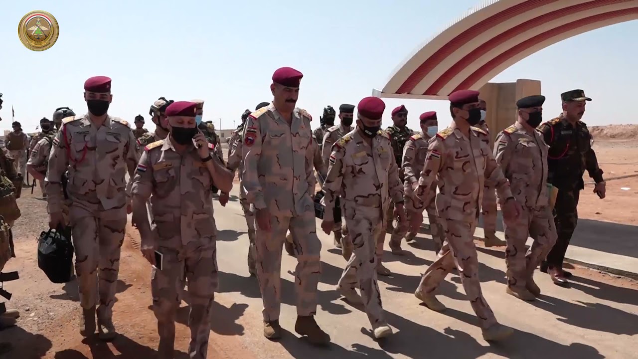 رئيس اركان الجيش يتفقد قاطع عمليات كربلاء