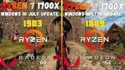 Windows 10 Update 1903 vs 1809 LTSC (Is It Better?) | AMD Ryzen 7 | Radeon Vega 64