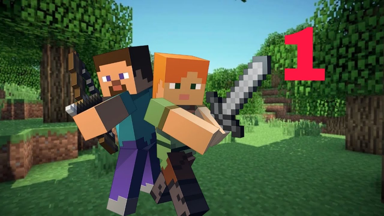 playing Minecraft with my friends #1 - YouTube