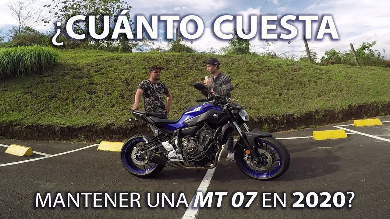 MANTENER UNA Yamaha MT07 EN 2020 ¿CUÁNTO CUESTA? | El Monicho