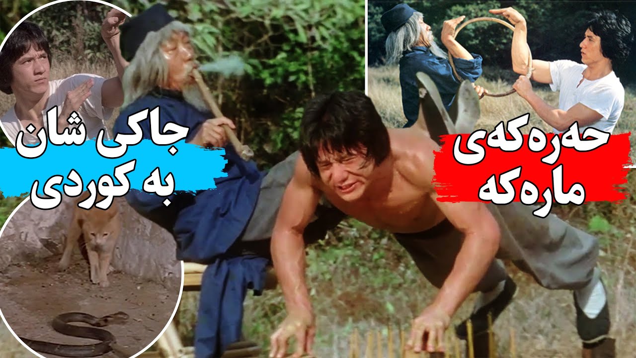 گەنجێکی هەژار فێری هونەرێکی شەڕکردنی نهێنی ئەبێت و سەرجەم دوژمنەکانیشیان لەناو ئەبات-Snake & Eagles