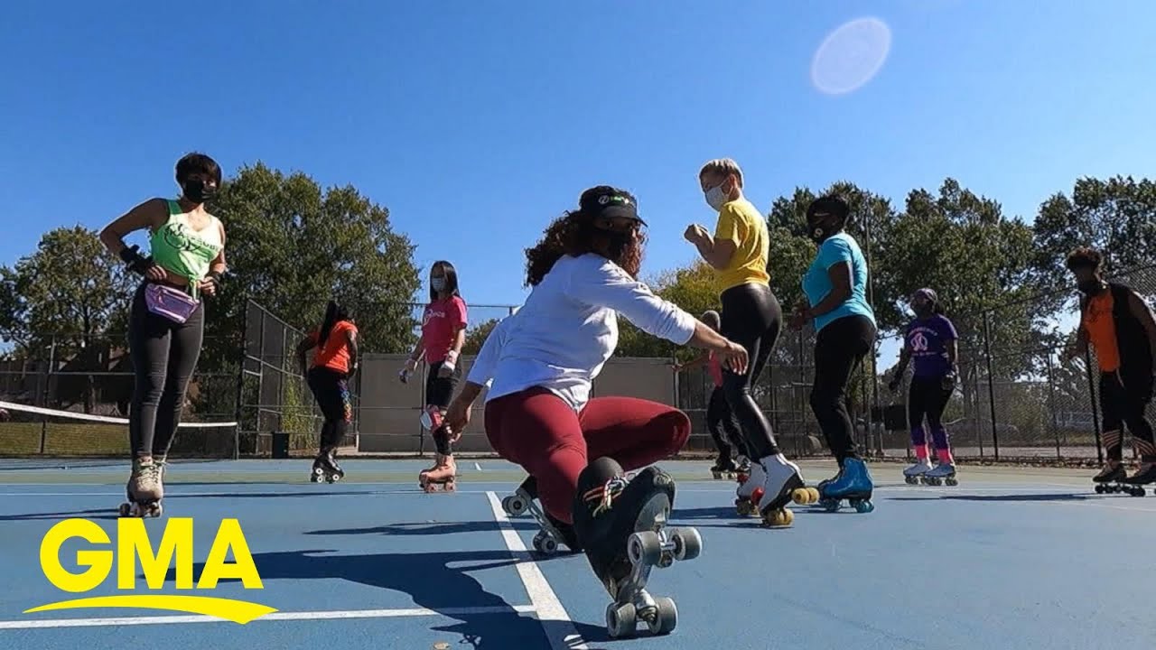 Skaters across the country celebrate National Roller Skating Month l