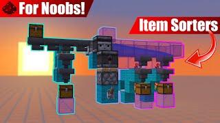 Celebrity Non-Stackable & Stackable Item Sorters Explained | Redstone For Noobs Net Worth