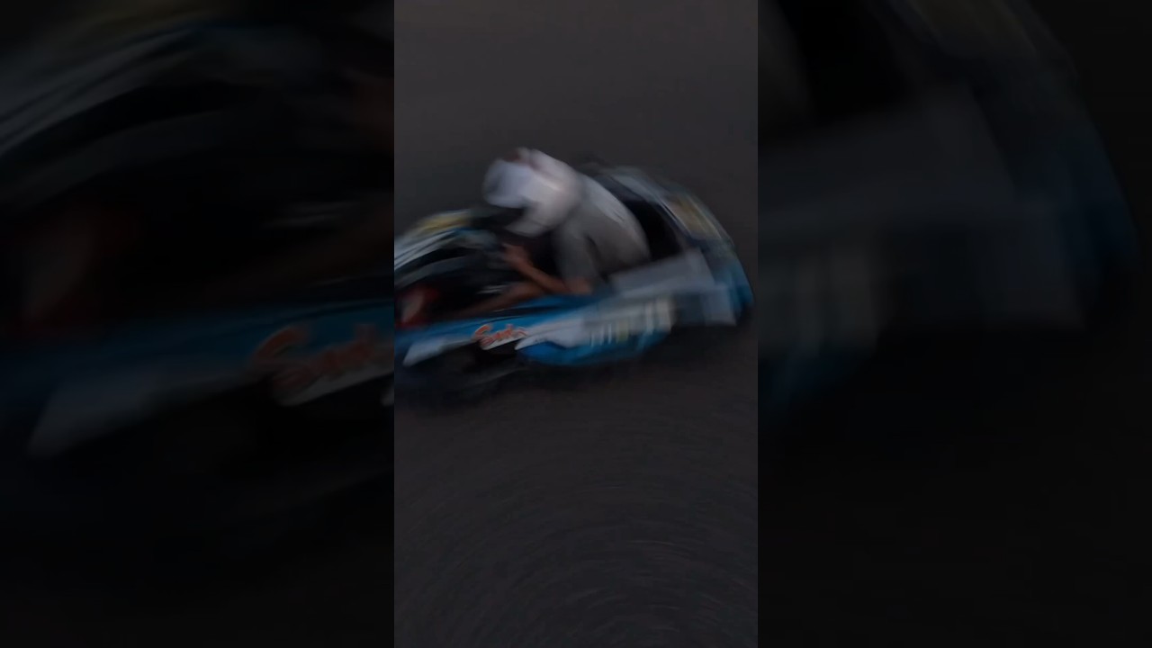 Tailin' at twilight! 🌀🌅 