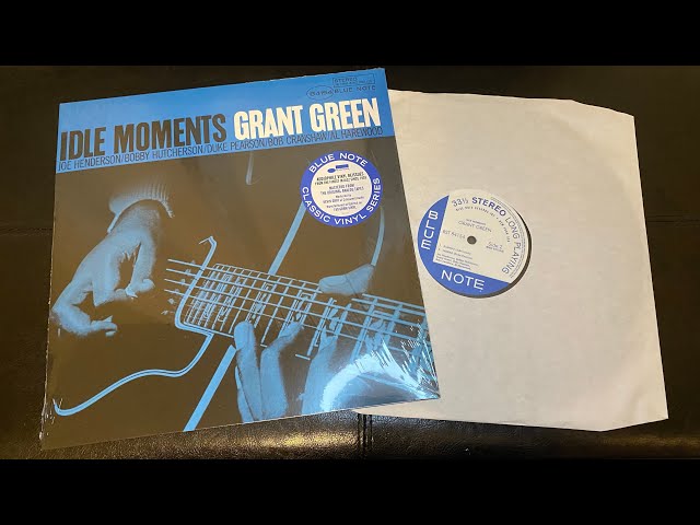 洋楽 LP Grant Green Idle Moments BST 84154 US Vinyl Unboxing: Grant Green - Idle Moments (1965) (2021 Blue