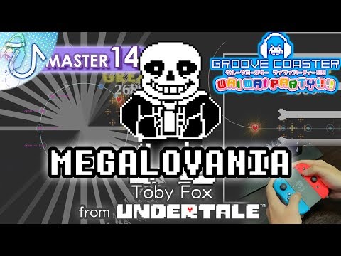 [UNDERTALEより] MEGALOVANIA (MASTER) PERFECT 【GROOVE COASTER WAI WAI PARTY!!!! 手元動画】