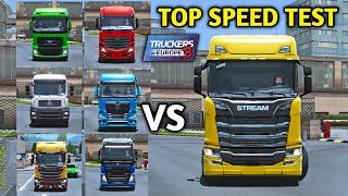 Top Speed Test Of All 7 Trucks In Truckers Of Europe 3 Version 0.28.7 By Wanda Truck Gameplay