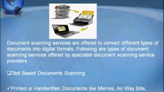 BPO Service Information - Data Entry Services, Document Scanning