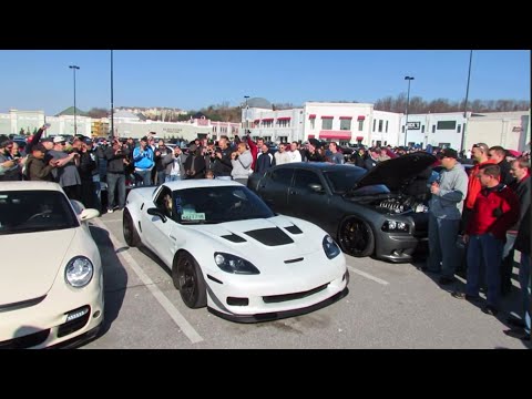 INSANELY LOUD Procharged 800HP Zo6 Corvette!