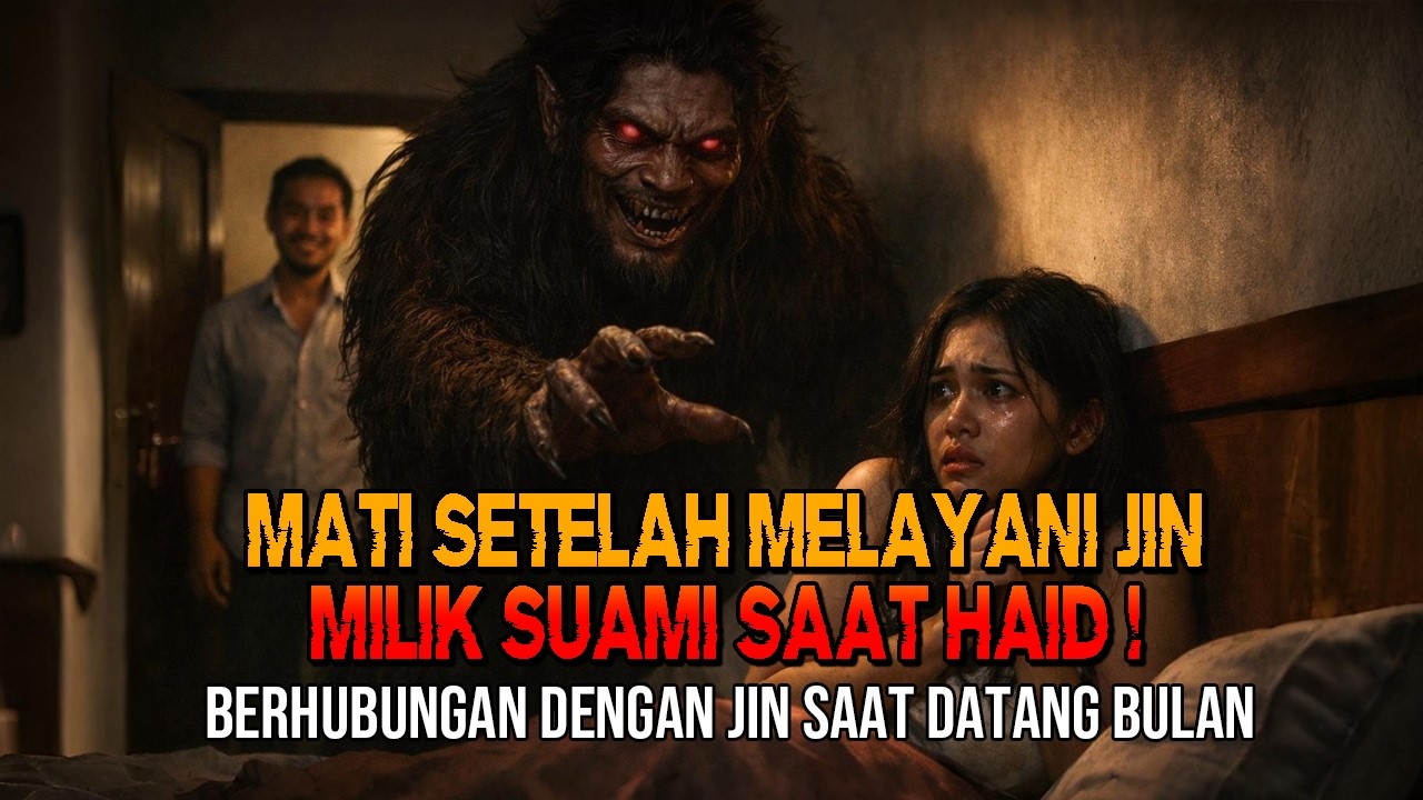 Kisah ngeri - DIPAKSA MELAYANI JIN PESUGIHAN SUAMI SAAT SAAT DATANG BULAN