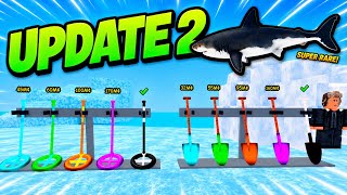 *NEW* UPDATE 2 IS FINALLY HERE WITH BRAND NEW ISLAND (Frozen Shores) Roblox Dig & Clean