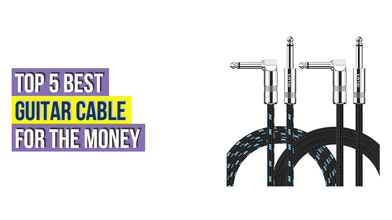 Top 5 Best Guitar Cable For The Money To Buy Online YouTube
