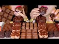 ASMR MINI CHOCOLATE MOUSSE, CADBURY CHOCOLATE CREME EGGS, KINDER CHOCO FRESH, POCKY, CREAM CAKE 먹방