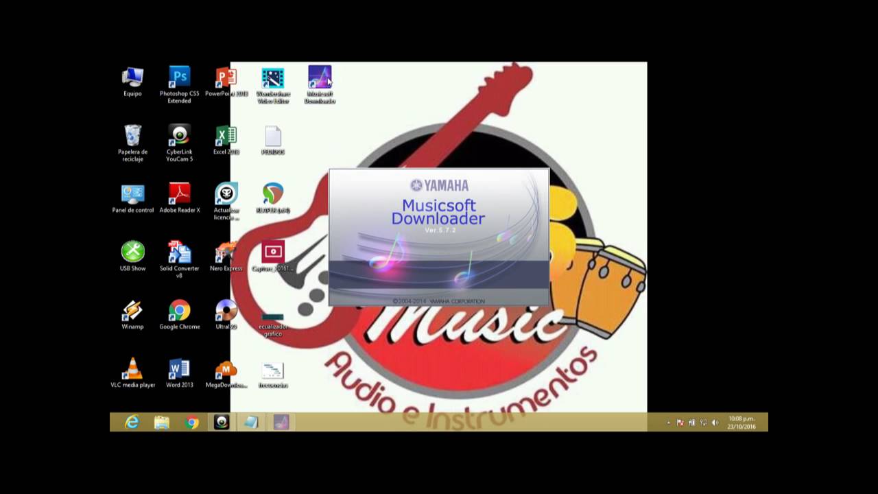 descargar musicsoft downloader yamaha psr e423