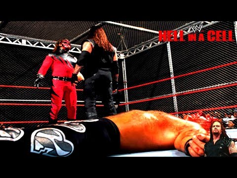 اندرتيكر ضد شون مايكل مباراة زنزانة الجحيم القفص اول ظهور لكين في حلبات المصارعه 1997 HD 