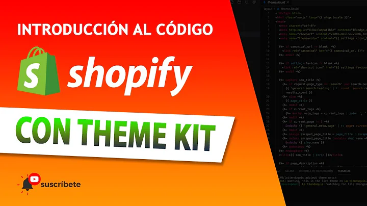 Aprende a manejar el código de Shopify con Theme Kit