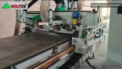 Holztek: Máy cnc nesting 4 đầu bản cao cấp nhất full options PRO-R4F