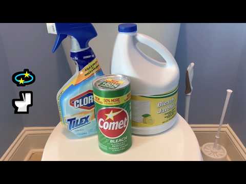 🍋💫🚽-asmr-quick-bleach-toilet-cleaning!-w/-lemon-bleach,-clorox-disinfecting-spray,-&-new-comet-🚽💫🍋