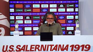 Serie C Coppa Italia Salernitana vs. Scafatese - Press Conference with Coach Serse Cosmi