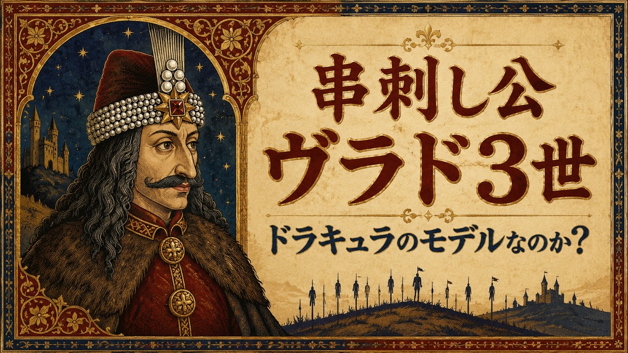 ゆっくり解説】串刺し公ヴラド3世 ― 本当に「吸血鬼ドラキュラのモデル