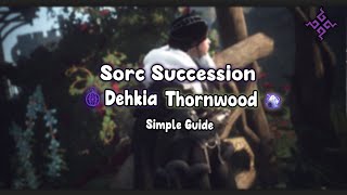Sorc Succ Thornwood Guide | 21.7k+ trash/h 100% LS (No Debo Set/V BS offhand)