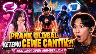 GLOBAL PRANK: DIDN'T EXPECT TO MEET A PRETTY GIRL LOOKING FOR A GUILD! - FREE FIRE